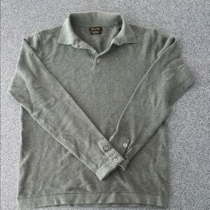 Vintage Massimo Dutti Sage Green Men’s Long Sleeve